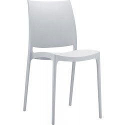 ENZO design stoel 53x46x82 cm Grijs