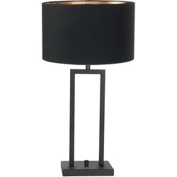 Steinhauer tafellamp Stang - zwart - metaal - 30 cm - E27 fitting - 7194ZW