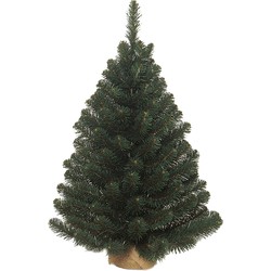 Triumph Tree Alpine Kunstkerstboom in Jute - H90 x Ø66 cm - Groen