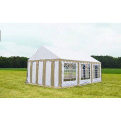 Classic Plus Feest-tent PVC 4x6x2 mtr in Wit-Beige