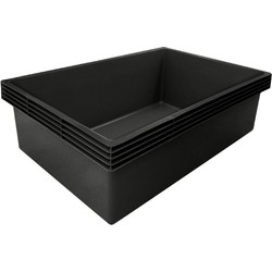 Victoria Quadro 7 zwart container 980l 60x175x118 cm - Ubbink