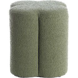 Poef Nalani - Groen - 38x38x45cm