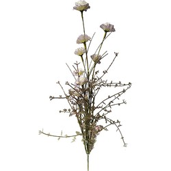 Nelke 55cm lila künstliche Blume Seide gefälschte Blume - Buitengewoon de Boet