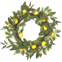 LENRUN - Krans - Groen - 50 cm - Polyester