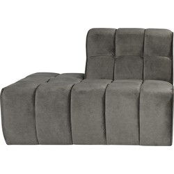 LABEL51 Bank Valentino - Taupe - Cosmo - Ottomane Links Voorstaand