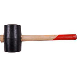 Rubber hamer compleet