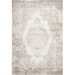 Paris Vintage Taupe vloerkleed - Medaillon - 120 X 170 CM