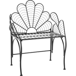 LIGURIA - Tuinstoel - Zwart - IJzer