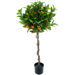 Orange tree Sevilla in pot orange 90 cm kunstbloem - Nova Nature