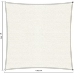 Shadow Comfort vierkant 6x6m Arctic White