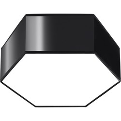 Plafondlamp modern sunde zwart