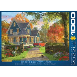 Eurographics Eurographics puzzel The Blue Country House - Dominic Davison - 1000 stukjes