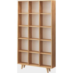 Etagère 15 planken eiken decor L100 cm - Zipa