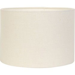 Cilinder Lampenkap Livigno - Eiwit - Ø25cm