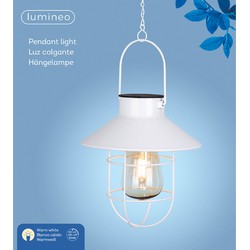 Hanglamp wit LED warm wit - Lumineo