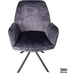 Benoa Dining Chair Noah Adore Anthracite