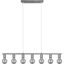 Moderne Hanglamp  Vannes - Metaal - Grijs