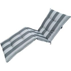 Madison - Ligbedkussen Banda grey - Ca. 200x65 cm
