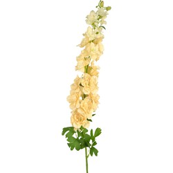 Greenmoods Kunstbloem Delphium - Ridderspoor - Nep plant - 1 Stuk - 105cm - Crème