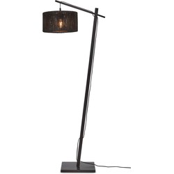 Vloerlamp Iguazu - Bamboe/Jute Zwart - 57x31x150cm