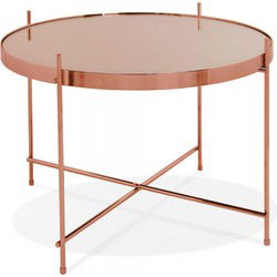 KOLOS salontafel 63x63x40 cm Koper