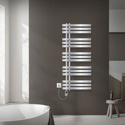 Design badkamer radiator Ijzer EM 500x1200 mm chroom LuxeBath