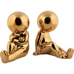 Ornament Joey - Goud - 17.3x10.9x17.2cm