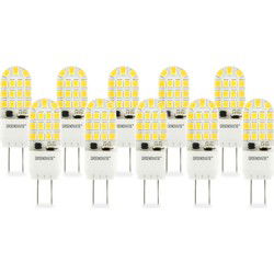 Groenovatie GY6.35 LED Lamp 4W Warm Wit Dimbaar 10-Pack