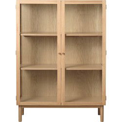 Kast Elba Naturel Eiken 140cm - Giga Living