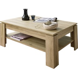 Nancy&apos;s Herly Salontafel - Koffietafel - Bruin - 110 x 40 x 65 cm