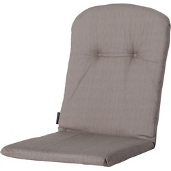 Madison Kussen - Kuip Hoog - Basic Taupe - 45x96 - Bruin