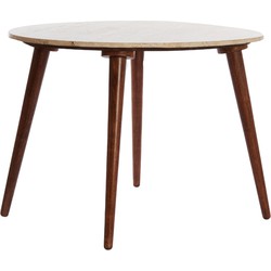 Light & Living - Salontafel ROMANO - 71x61x48cm - Bruin