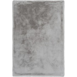 Heaven Fluffy Soft - Vloerkleed Hoogpolig - Effen Tapijt - Zilver- 200x290 CM