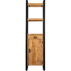 Benoa Britt 1 Door 1 Drawer Book Cabinet 55 cm
