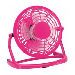 Roze USB mini ventilator - Ventilatoren