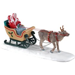 North pole sleigh ride Weihnachtsfigur - LEMAX