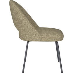 Housecraft Living Mick Eetkamerstoel Metaal Pistache groen