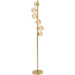 Kare Vloerlamp Scala Balls Brass 160cm