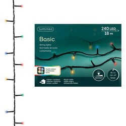 Kerstverlichting - 240 led lampjes - gekleurd - 23 meter - buiten - lichtsnoer - Kerstverlichting kerstboom