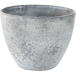 3 stuks - Bloempot Pot Nova concrete D22 H17