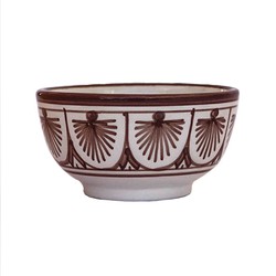 bowl S-M fan pattern - (M) medium