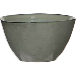 Mica Decorations tabo schaal grijs maat in cm: 5 x 11