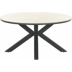 Garden Impressions Tulli tuintafel Ø148 cm - licht bruin