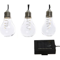 3 stuks - Micro LED solar streng 450 cm-40l - Lumineo