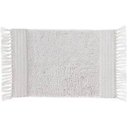 Kave Home - Nilce witte badmat 40 x 60 cm