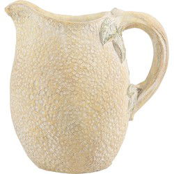 Clayre & Eef Decoratie Kan Geel Groen Steen