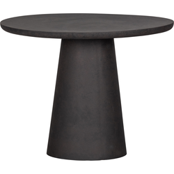 WOOOD Damon Ronde Eettafel - Betonlook - Bruin - 76x100x100