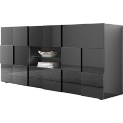 Buffet 2 deuren 2 laden L181 cm - Dama