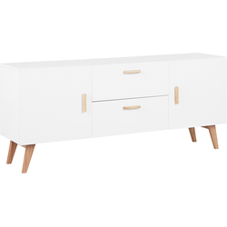 Beliani MEET - Sideboard-Wit-MDF