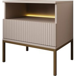 Meubella - Legend - Nachtkastje - Beige